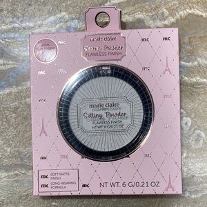 Marie Claire Setting Powder Soft Matte Finish Long Wearing Formula / New in Box